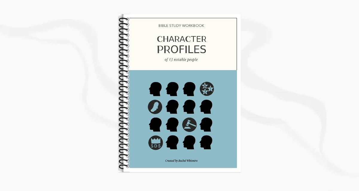 Character Profiles Preview : simplebooklet.com