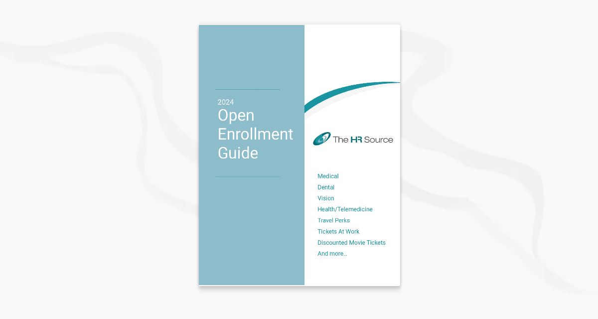 2024 Open Enrollment Guide The HR SOURCE