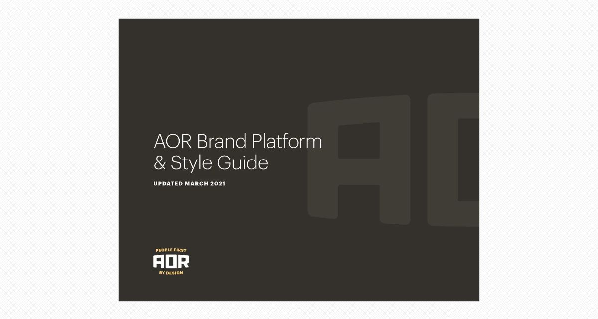 AOR Brand Guide