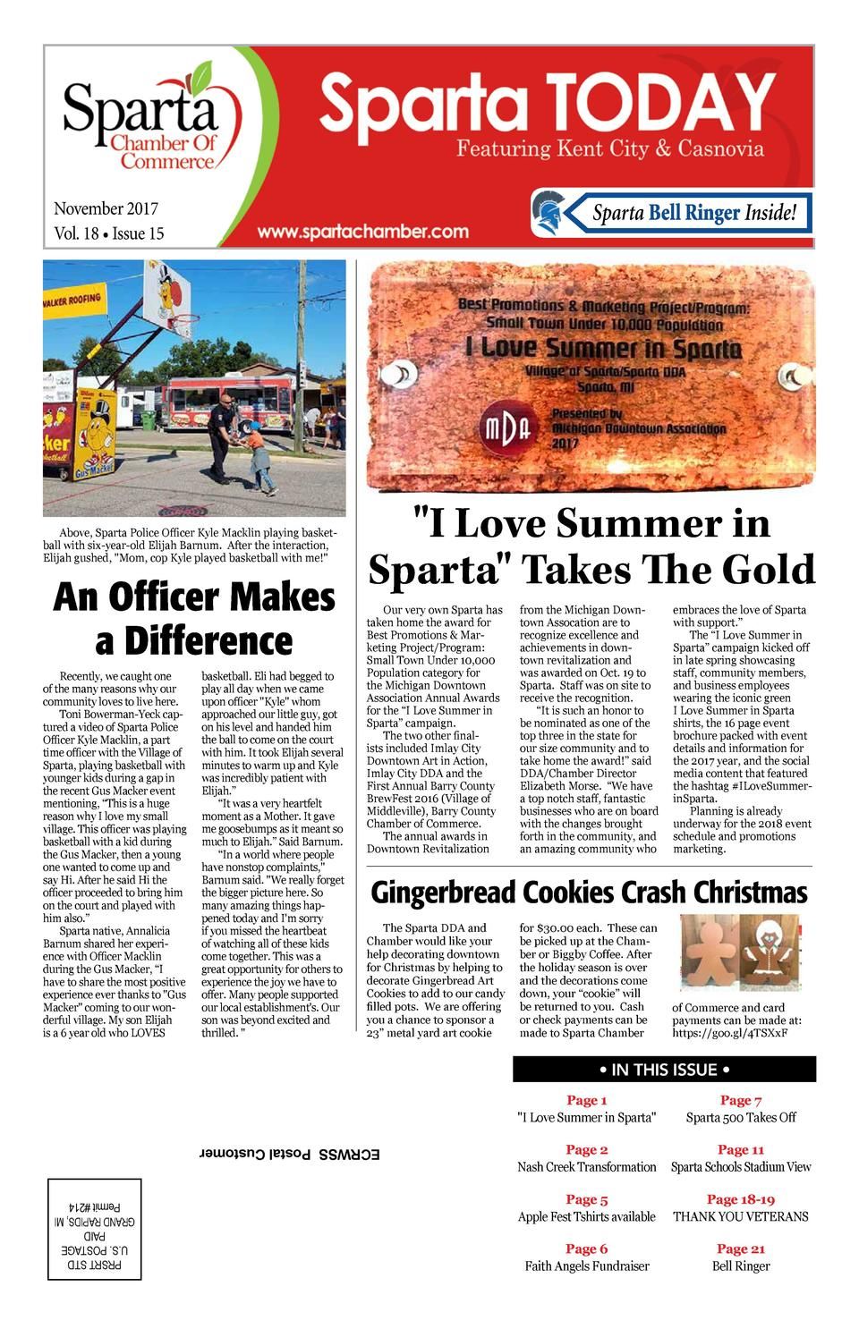 Sparta TODAY Newspaper