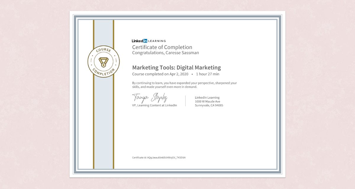 linkedin certification