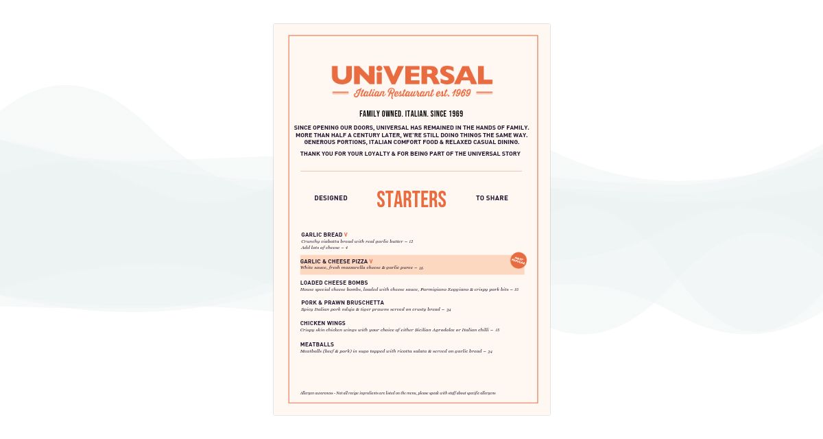 Universal Main Menu Updated APRI : simplebooklet.com