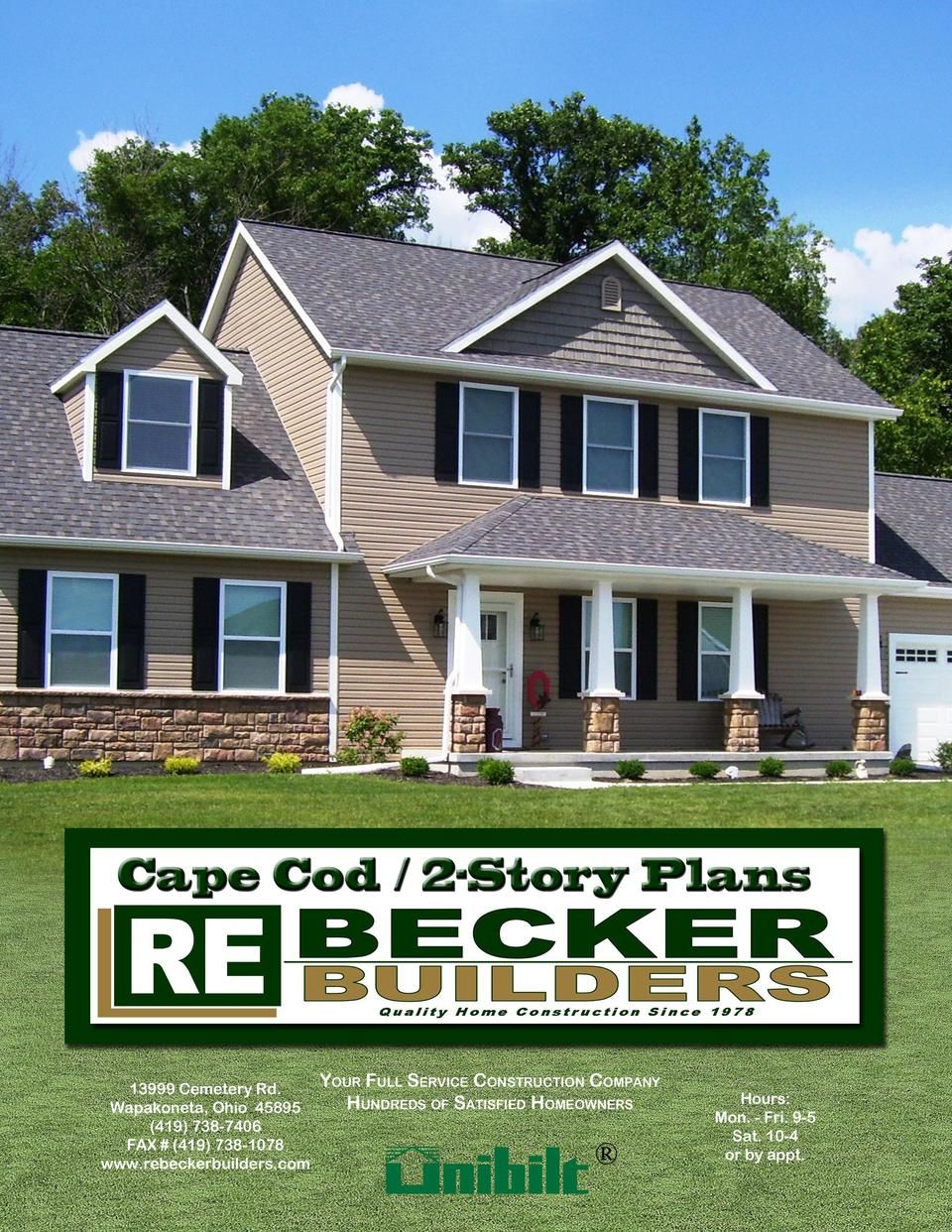 Cape Cod 2 Story Home Plans Simplebooklet