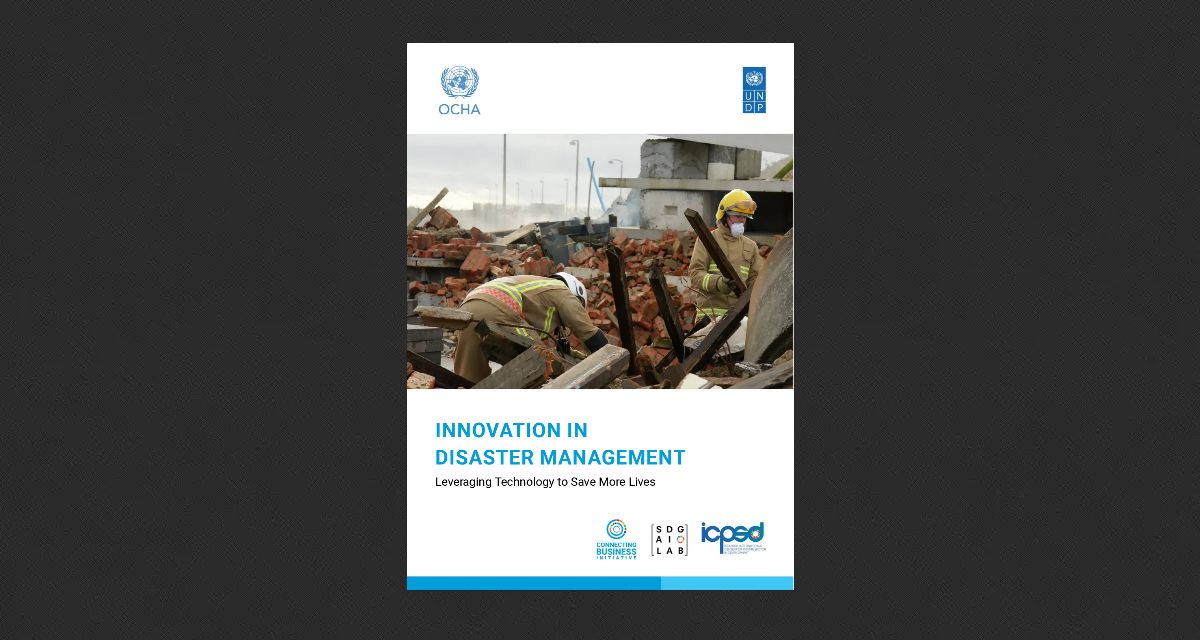 Innovation in Disaster Managemen