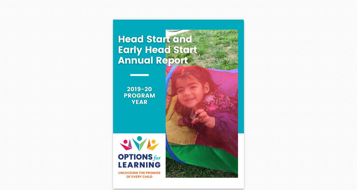 Options for learning head start annual report 2019 20