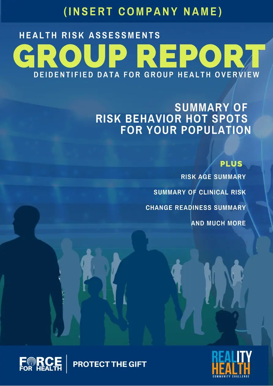 Sample Group HRA Summary Reports