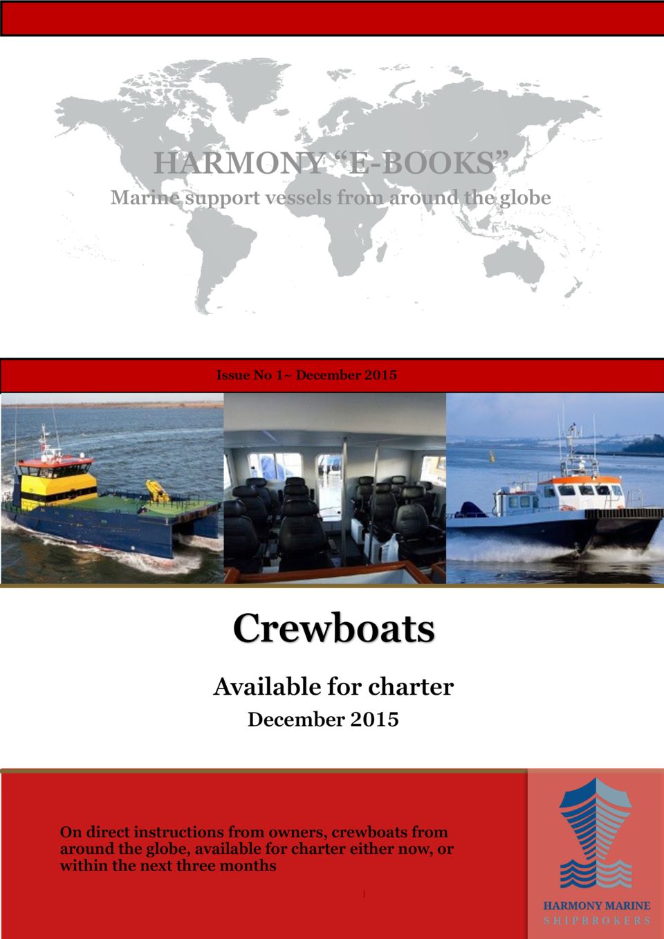 Crewboats For Charter December 2