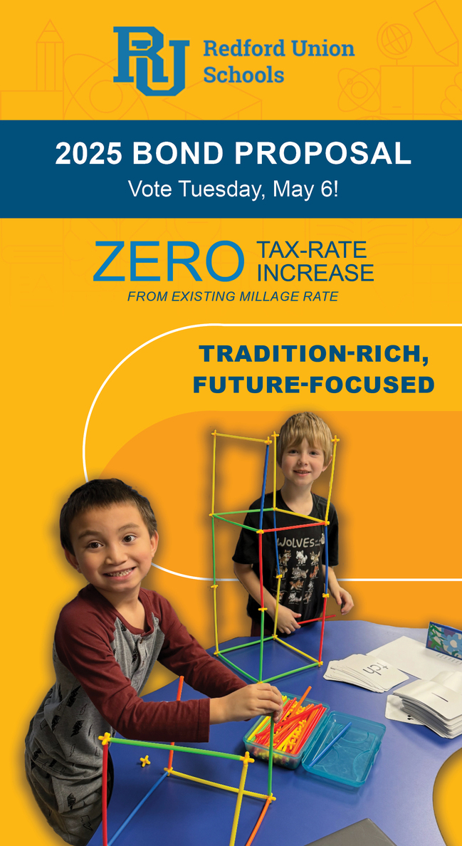 REDFORD UNION SCHOOLS - 2025 BOND PROPOSAL