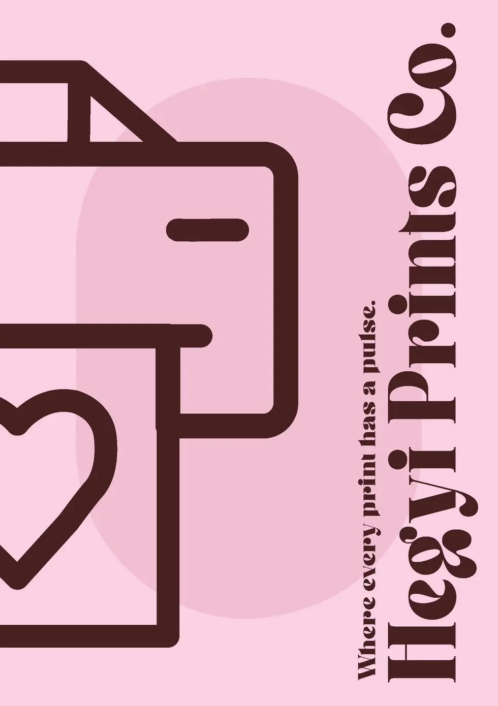 Hegyi Prints Co.  Where every print has a pulse.  p   