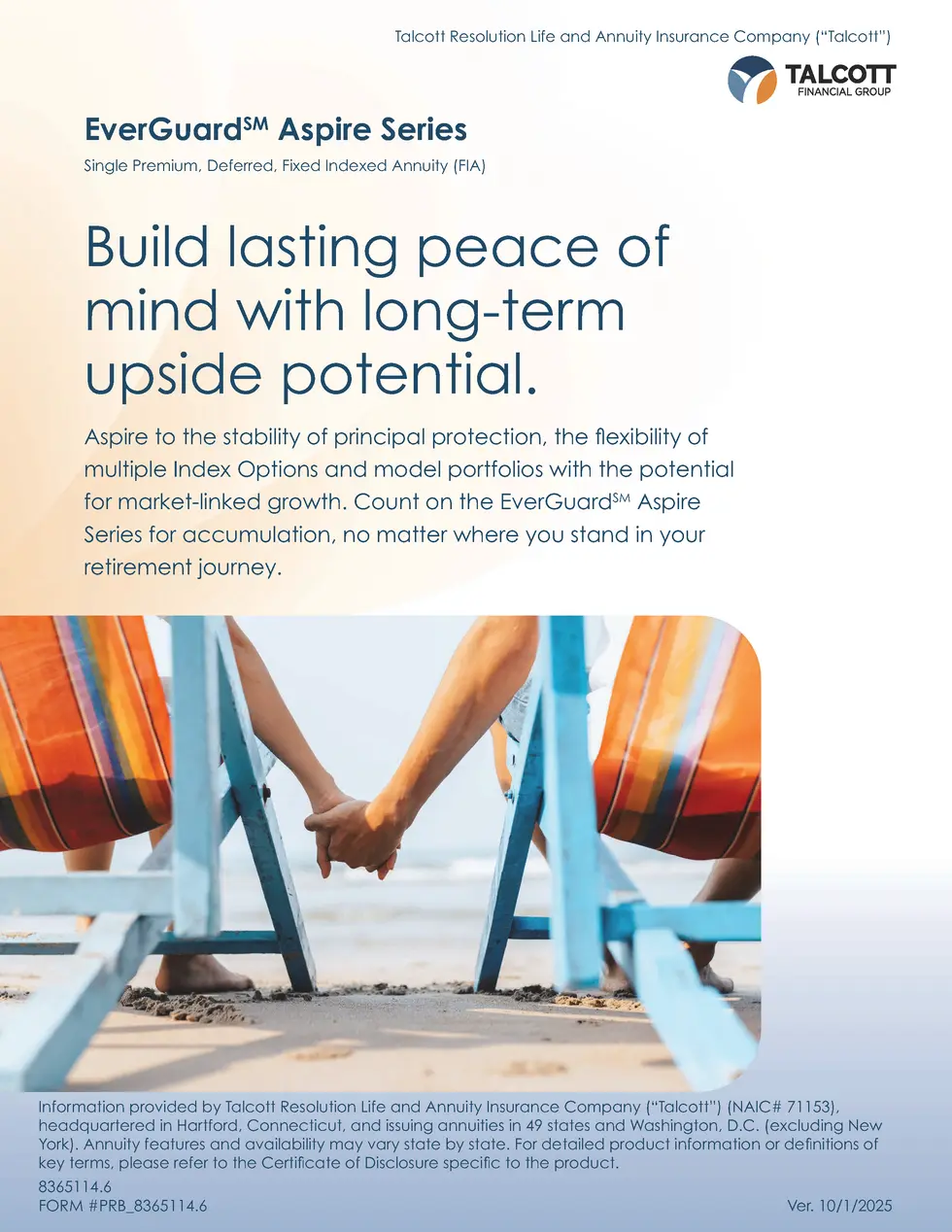 Talcott Resolution Life and Annuity Insurance Company     Talcott      EverGuardSM Aspire Series Single Premium, Deferred,...