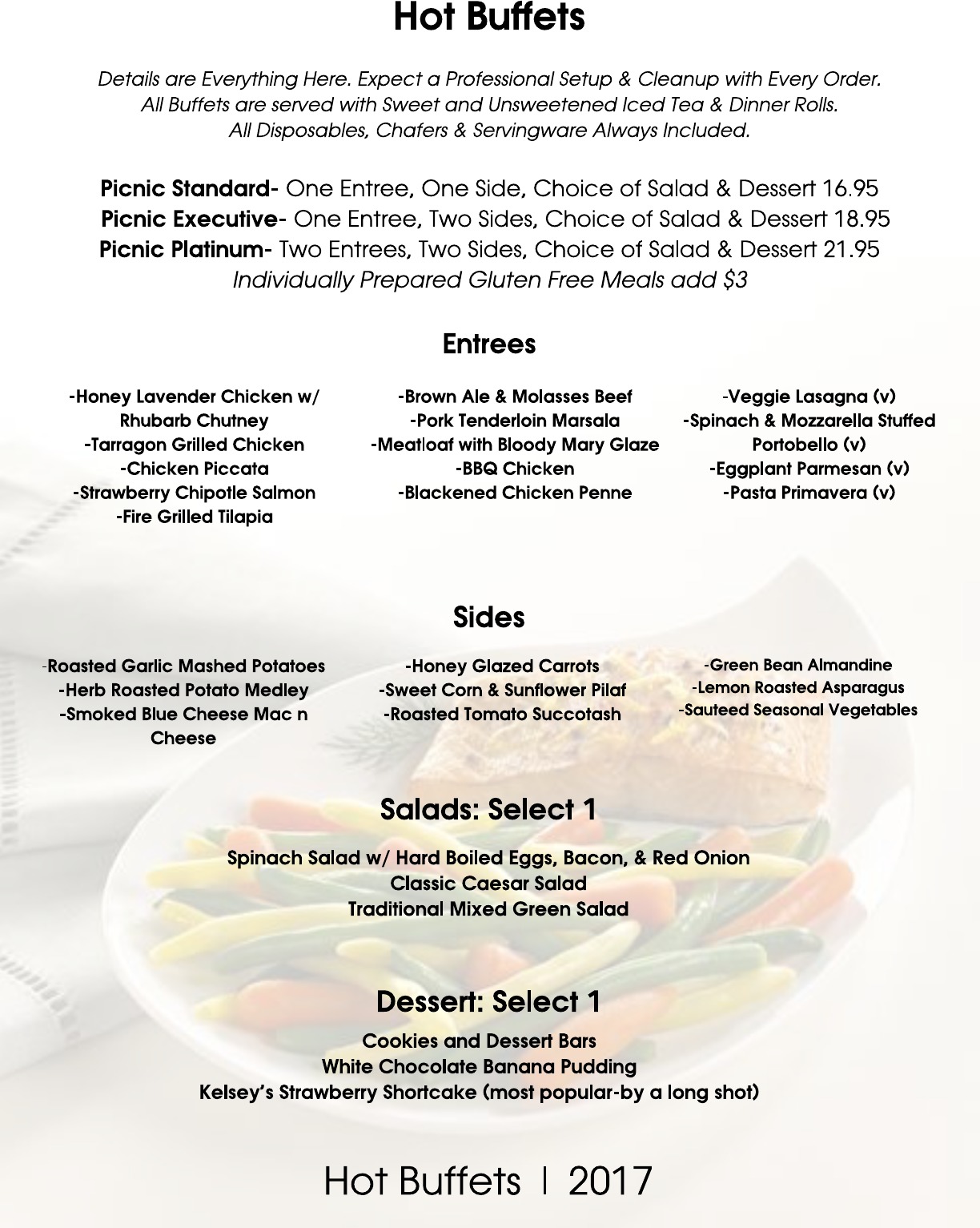 PB Corporate Menu 2017