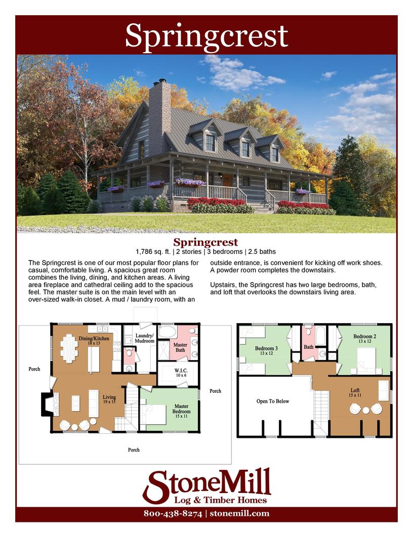 StoneMill Log & Timber Homes