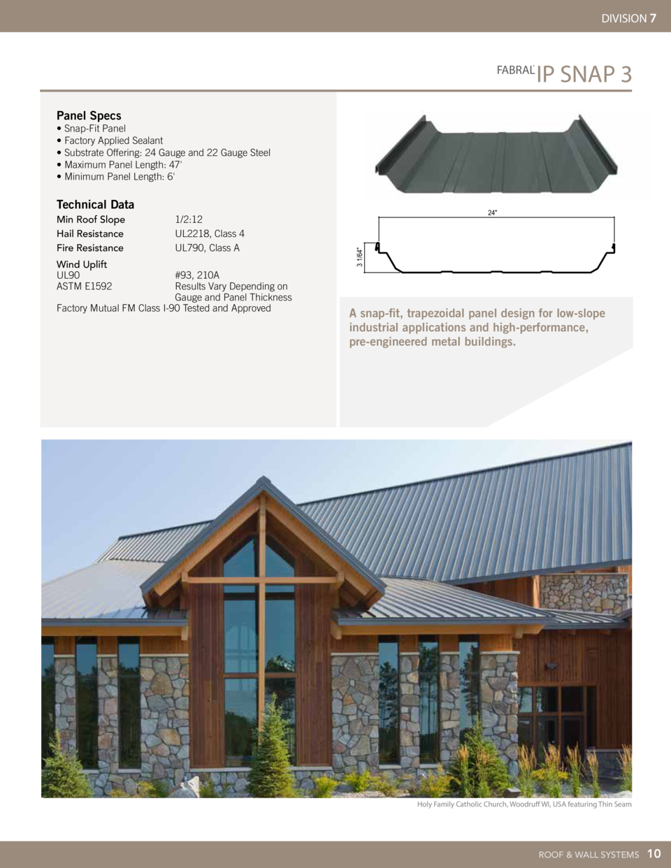 Fabral Metal Wall and Roof Systems