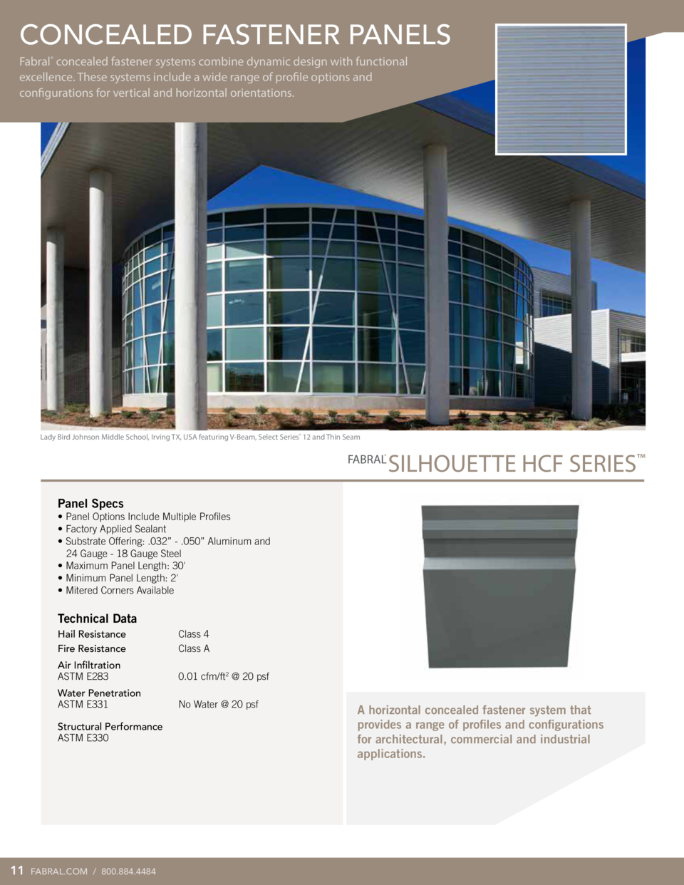 Fabral Metal Wall and Roof Systems