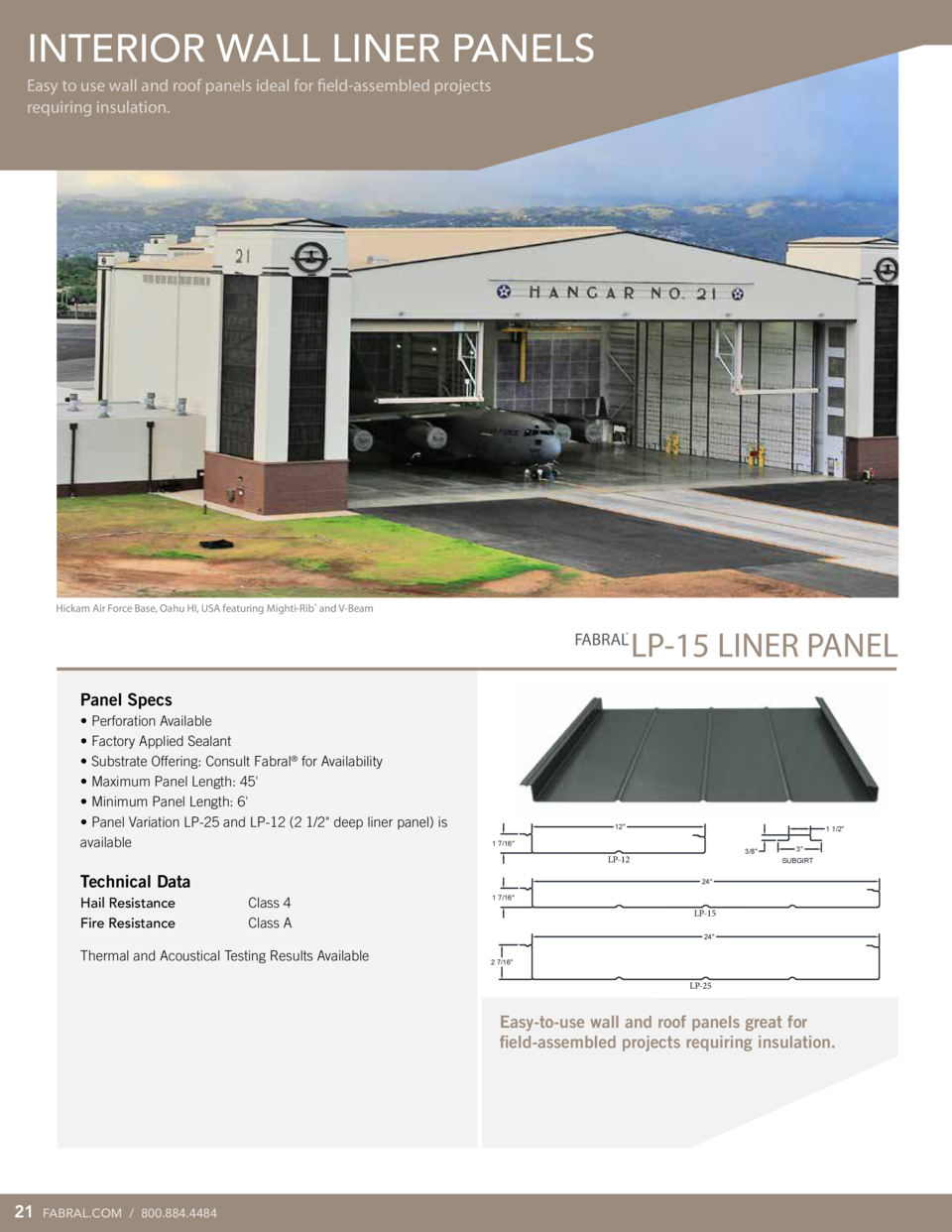 Fabral Metal Wall and Roof Systems