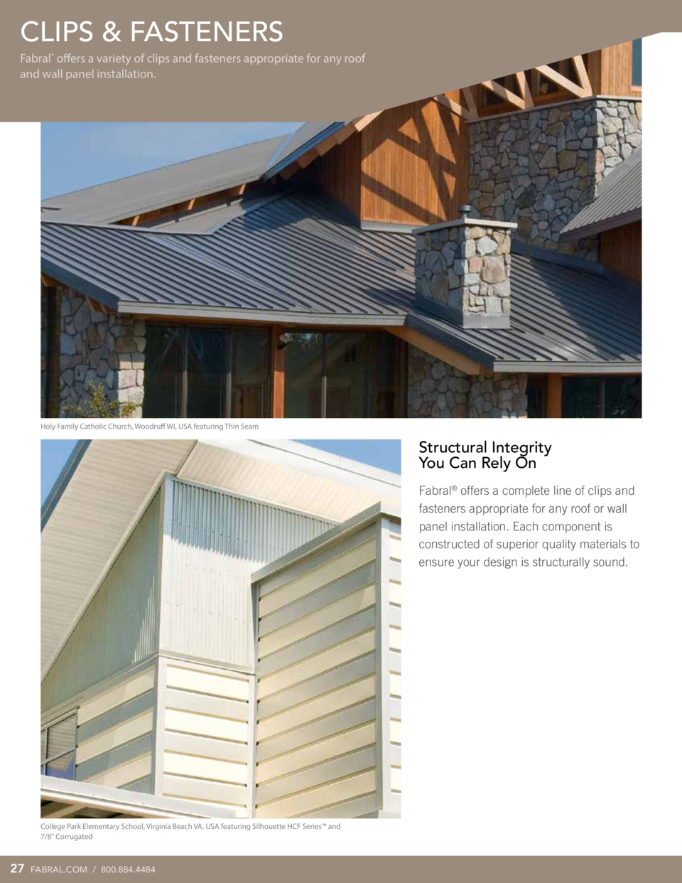 Fabral Metal Wall and Roof Systems