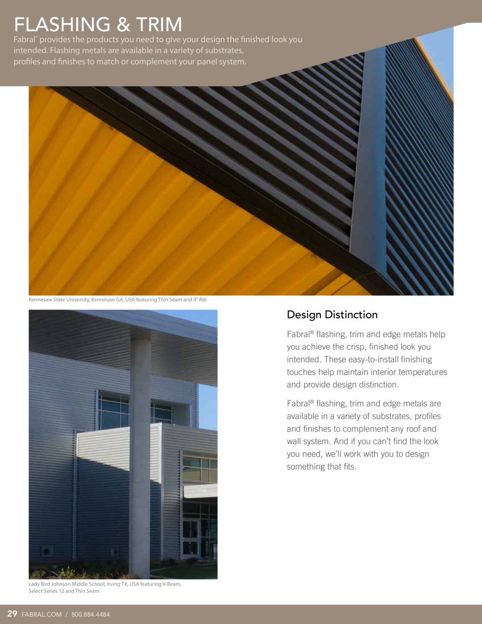 Fabral Metal Wall and Roof Systems