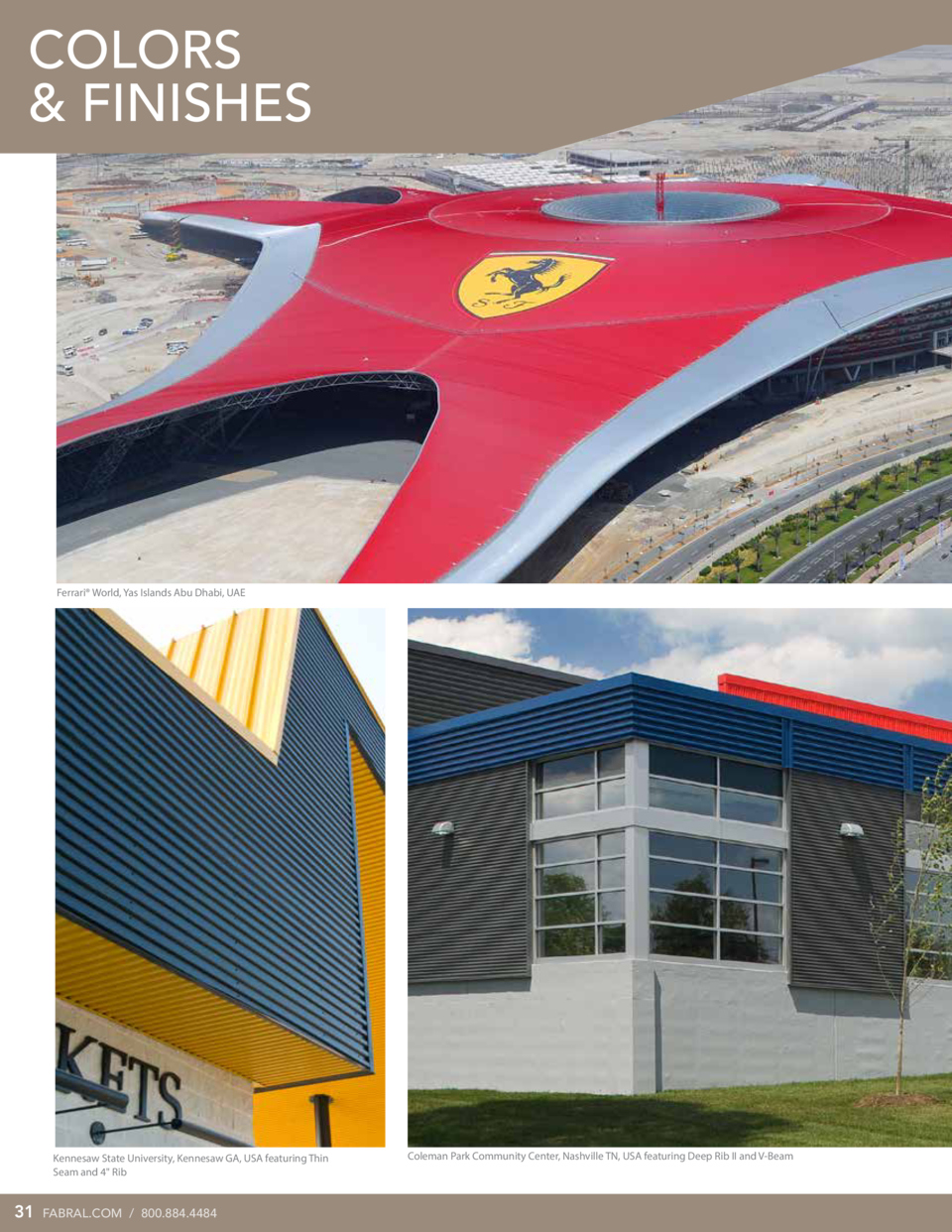 Fabral Metal Wall and Roof Systems