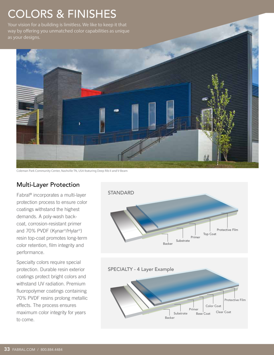 Fabral Metal Wall and Roof Systems