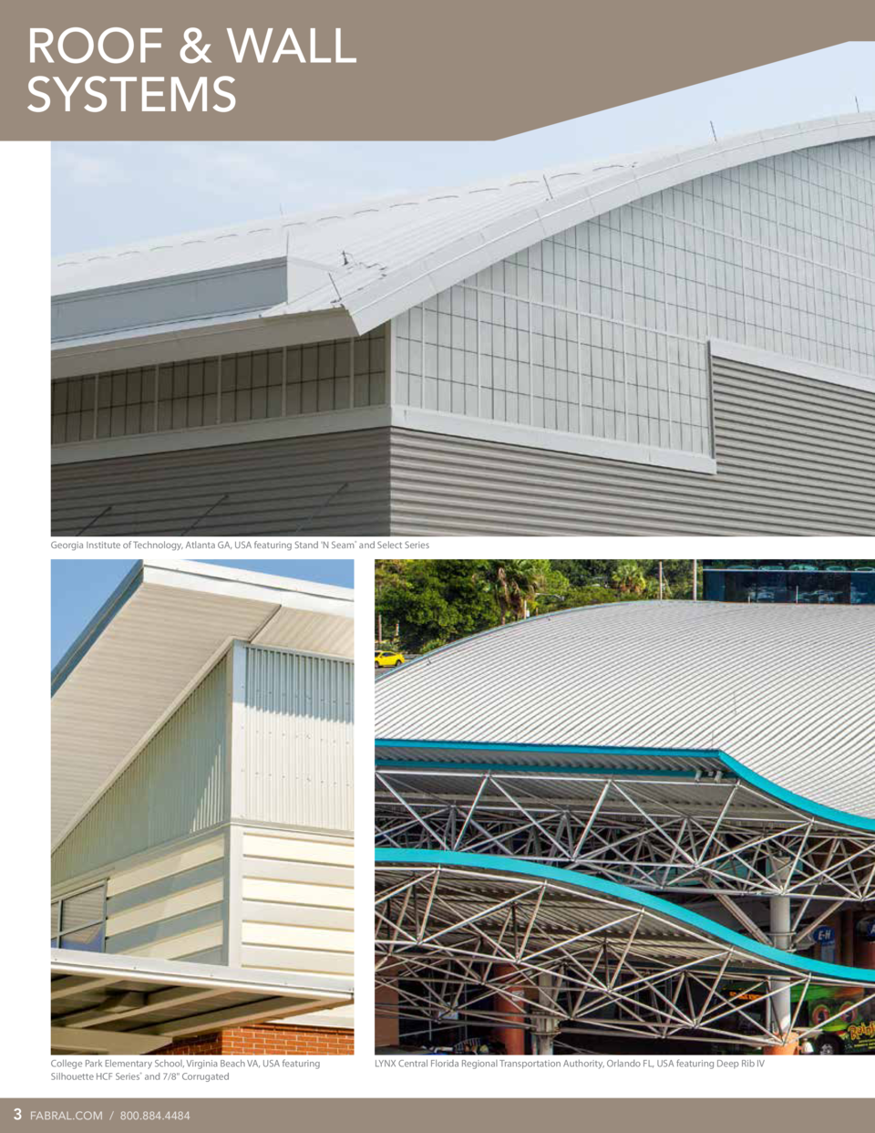 fabral standing seam metal roofing