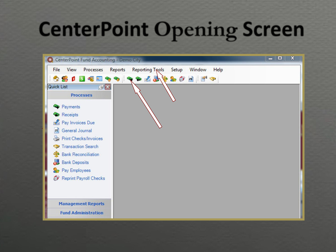 CenterPoint Tour Manual Presentation