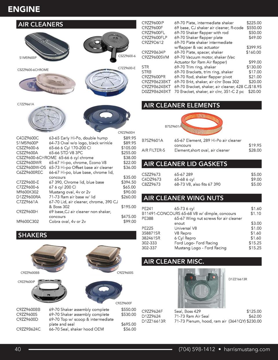 289 rebuild cost on Harris Mustang Retail Catalog Simplebooklet Com