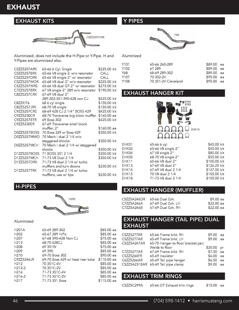 289 rebuild cost on Harris Mustang Retail Catalog Simplebooklet Com
