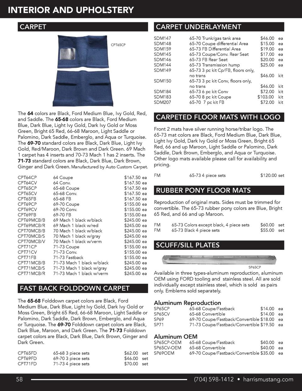 73 ford maverick gas tank on Harris Mustang Retail Catalog Simplebooklet Com