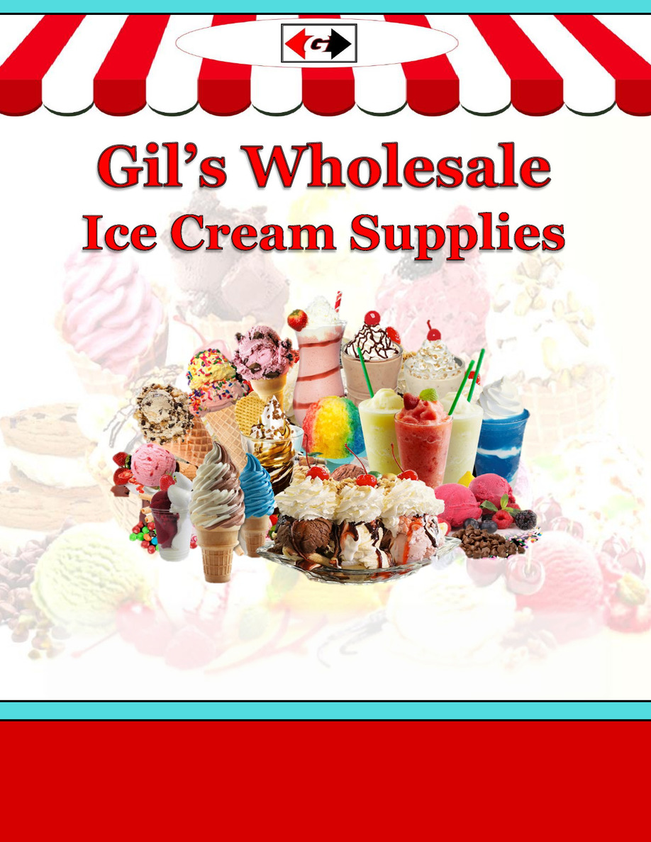 Gil s Wholesale Ice Cream Italian Ice Gelato Supplies Guide simplebooklet