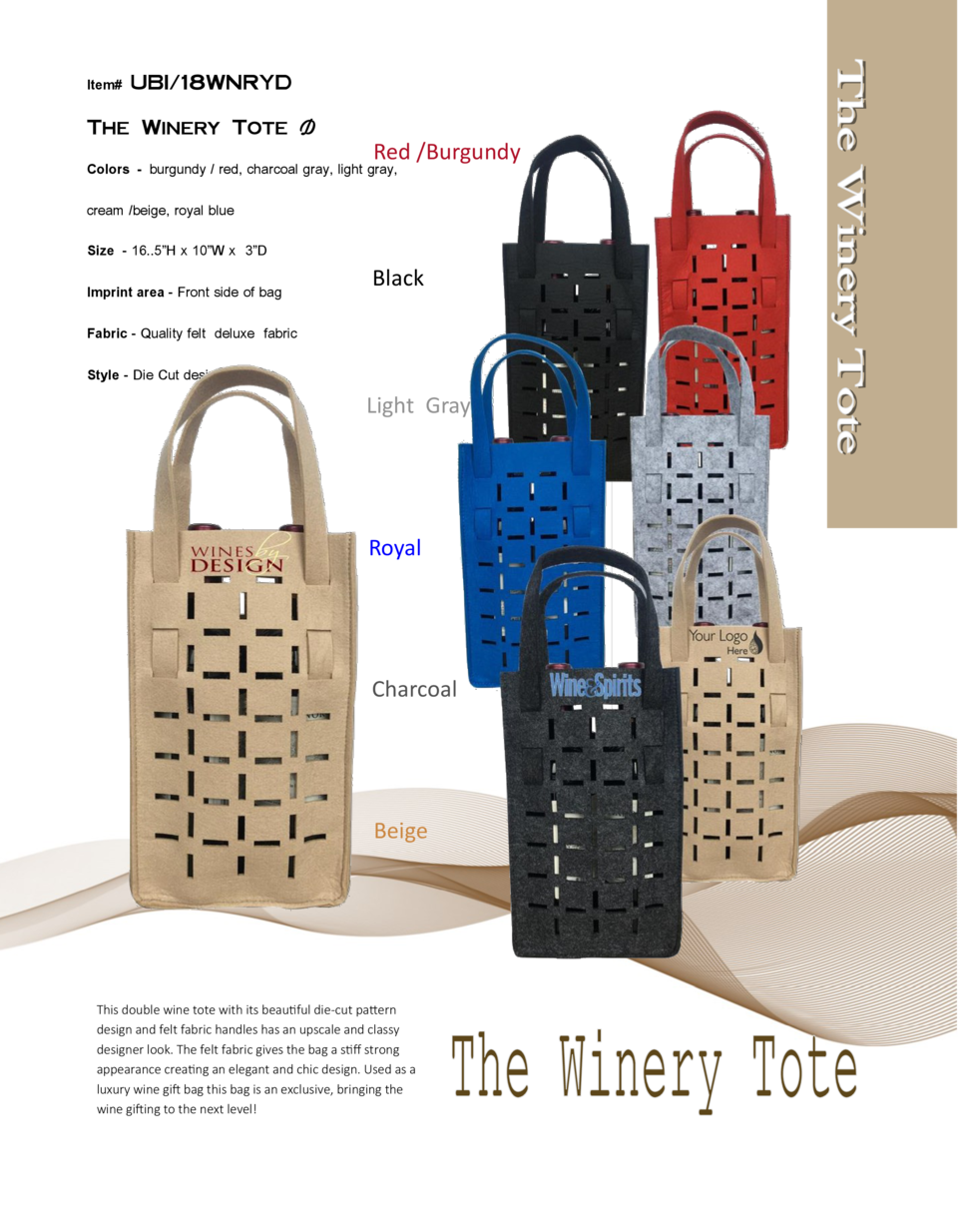 Upper Bags Inc. Product Bag Line : simplebooklet.com
