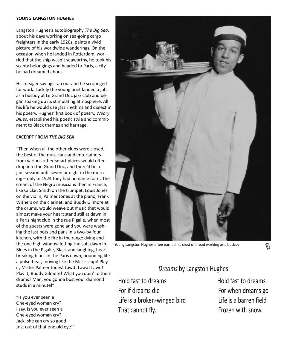 The Big Sea by Langston Hughes The Big Sea by Langston Hughes