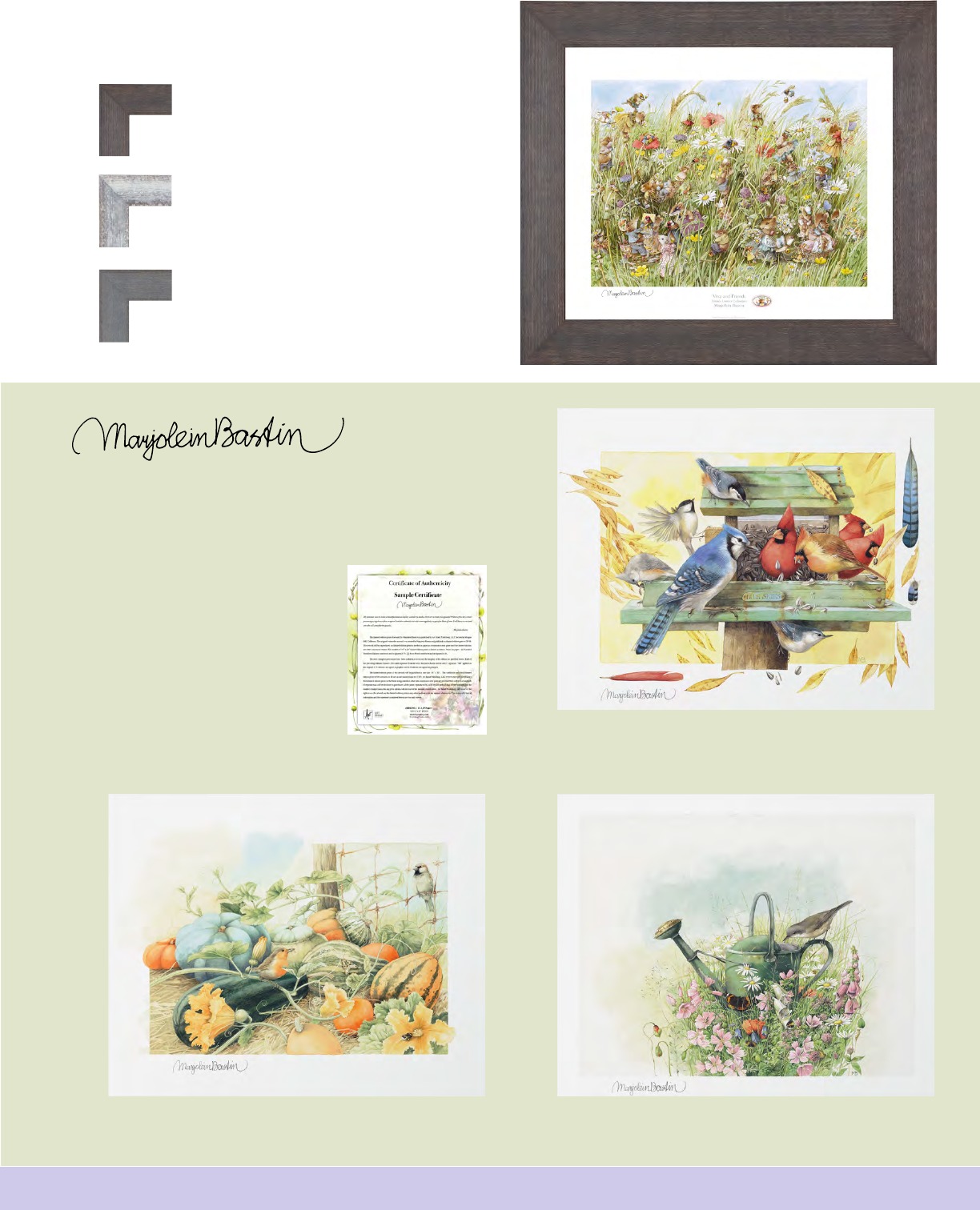 Marjolein Bastin Sweet Summer 12 x 12 Gallery Wrapped Canvas