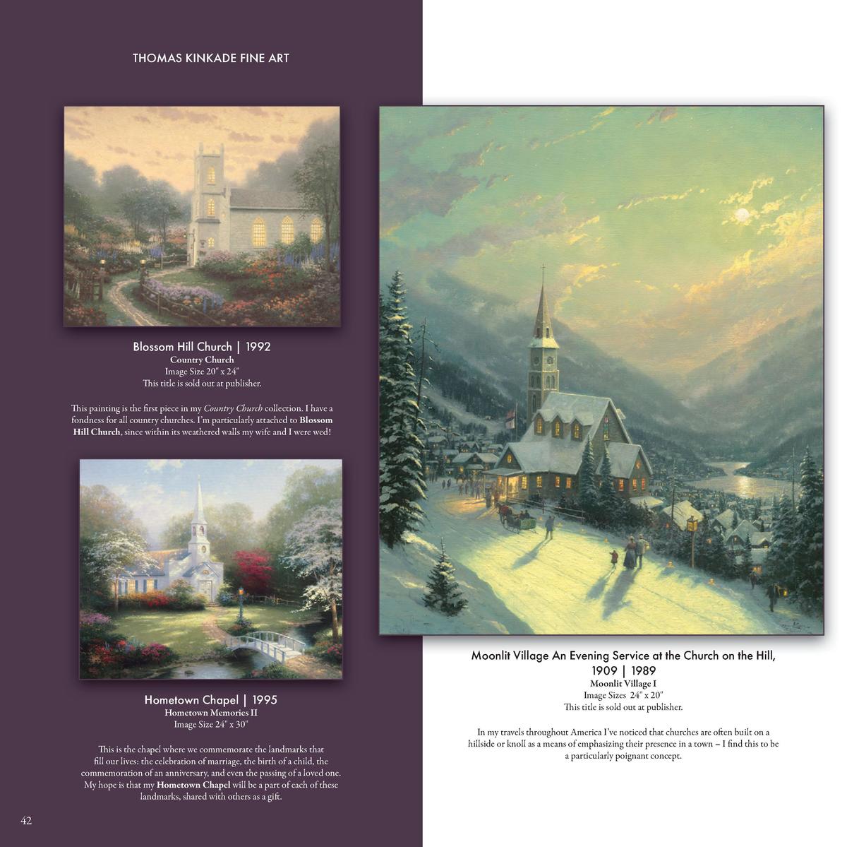 Thomas Kinkade Studios Fine Art Collection
