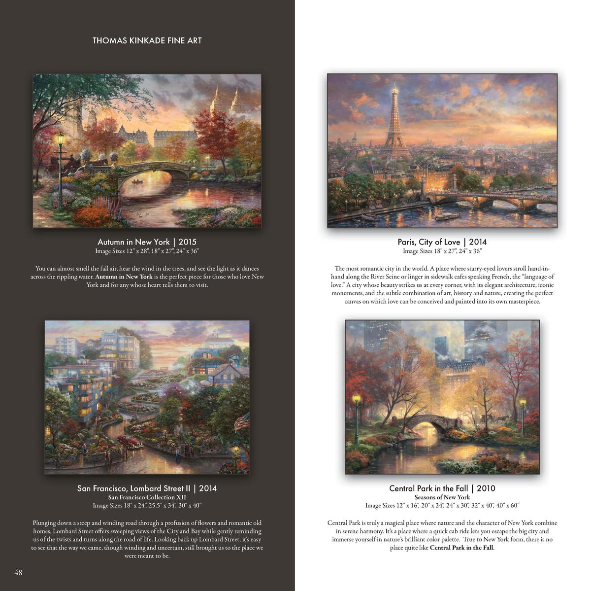 Thomas Kinkade Studios Fine Art Collection