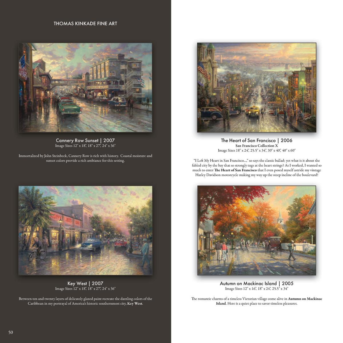 Thomas Kinkade Studios Fine Art Collection