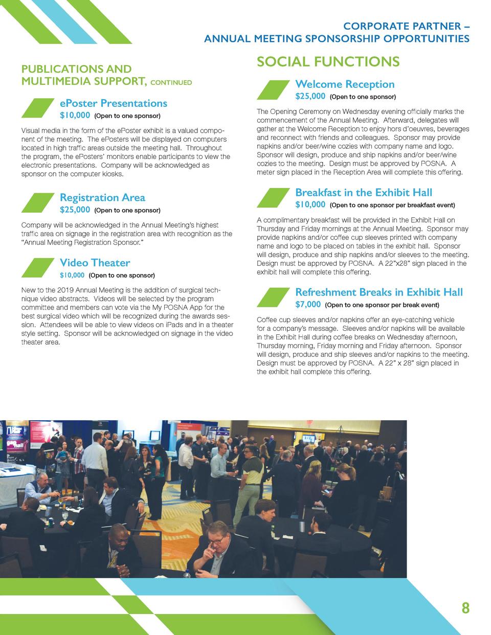 Posna 2019 Corporate Partners