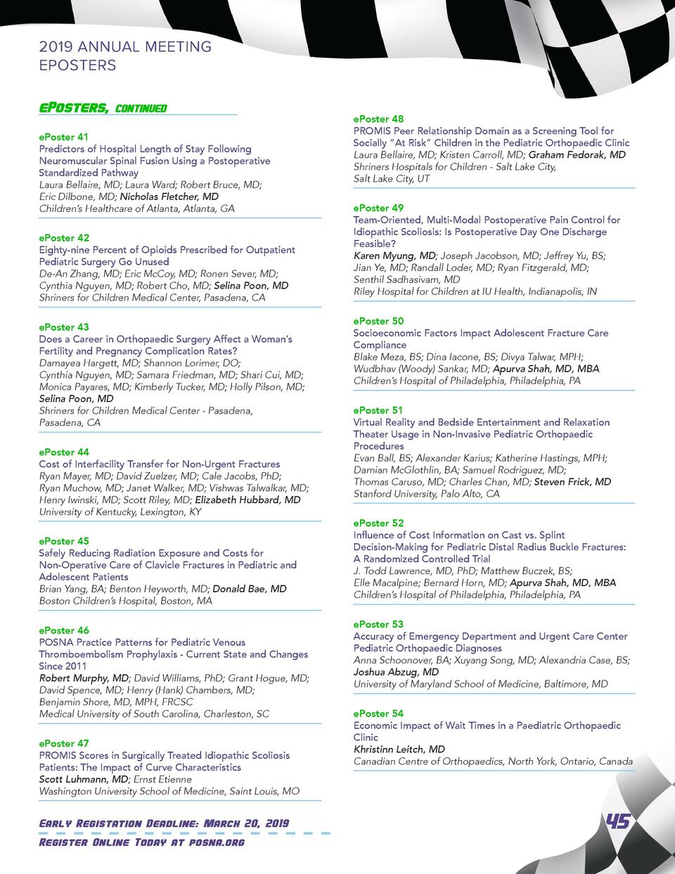 Posna Am19 Preliminary Program