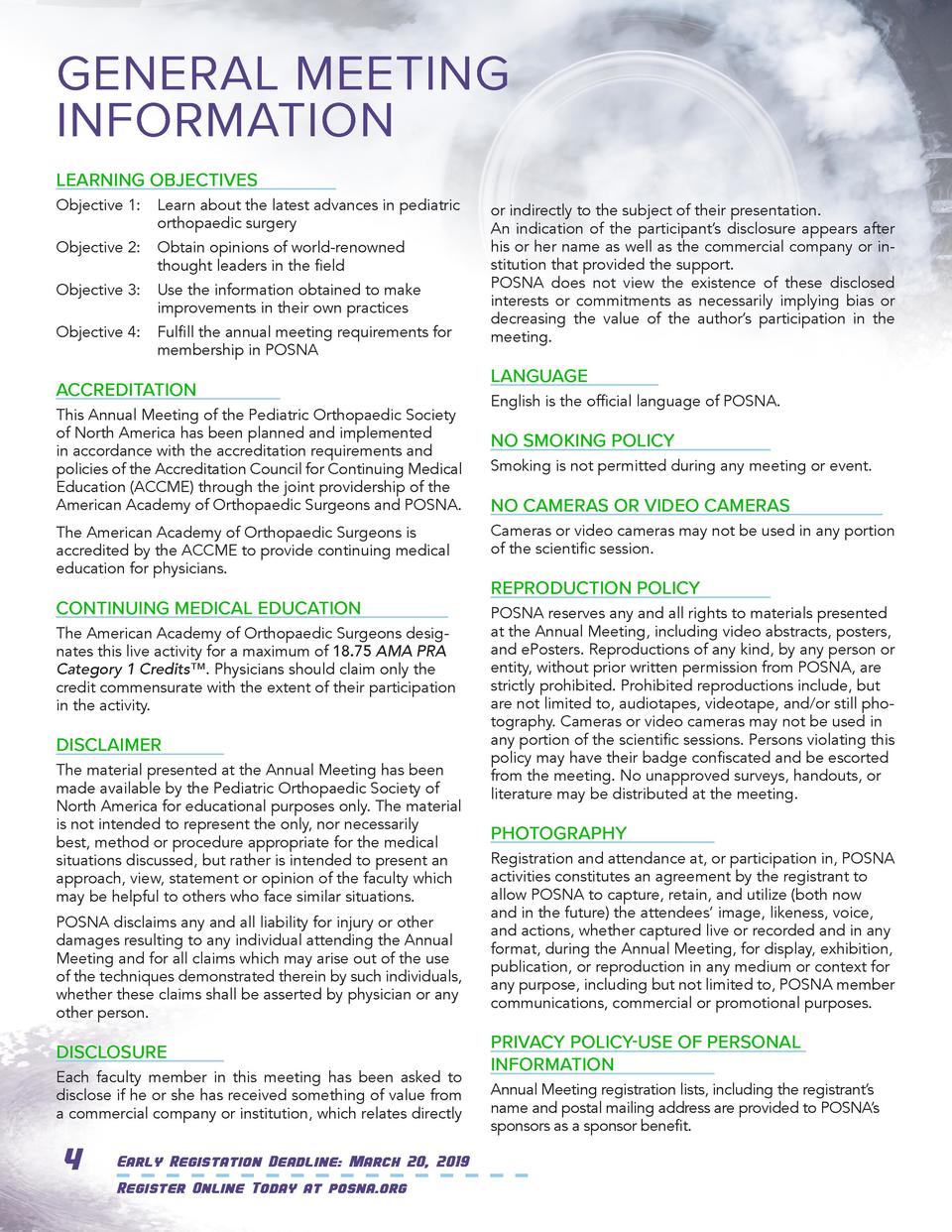 Posna Am19 Preliminary Program