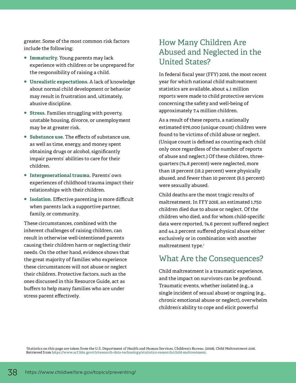 2018 Prevention Resource Guide