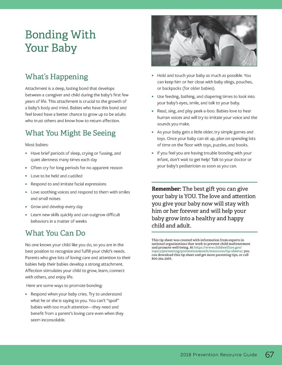 2018 Prevention Resource Guide