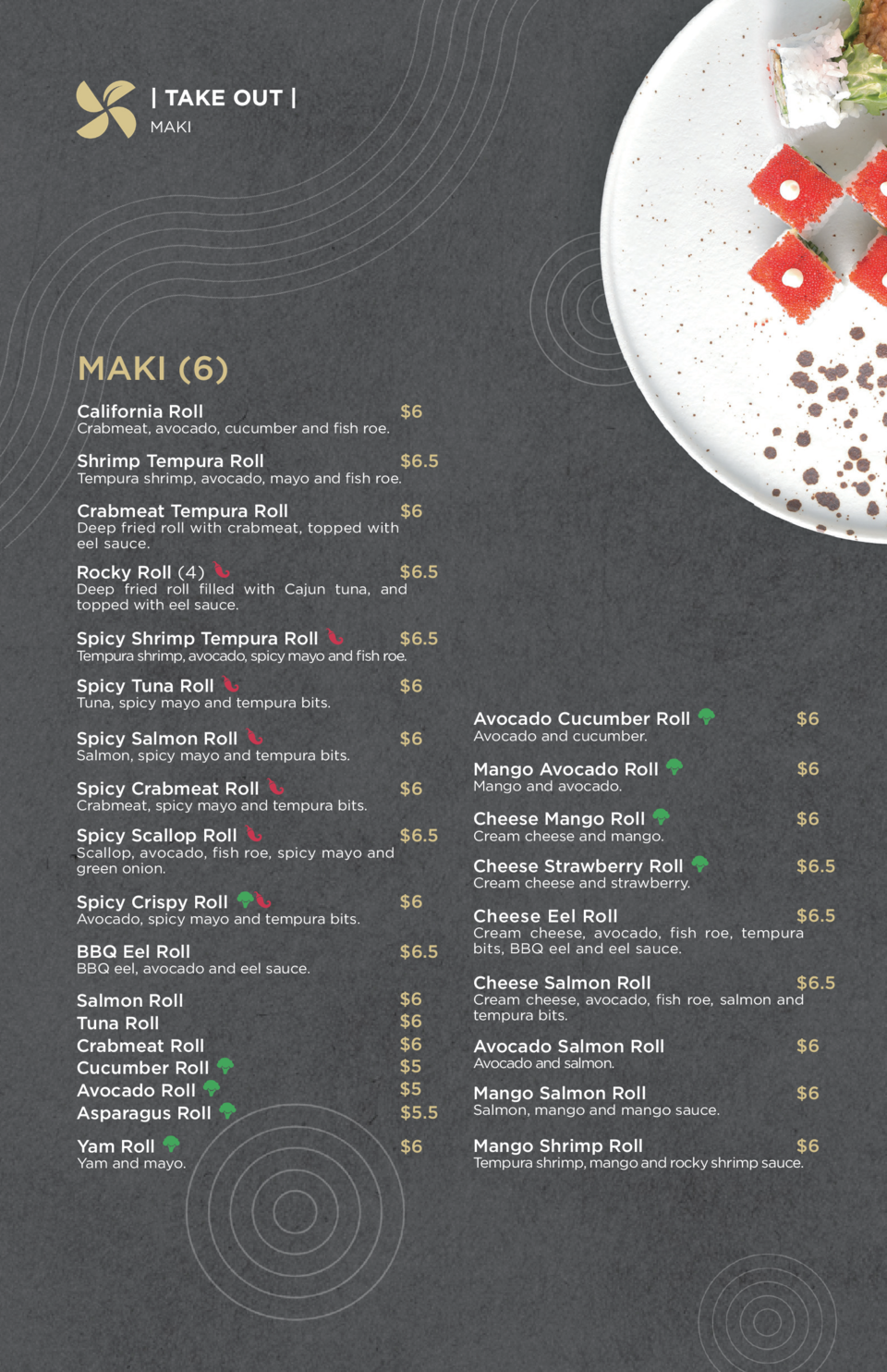 Wind Menu WIND JAPANESE & THAI TAKE-OUT : simplebooklet.com