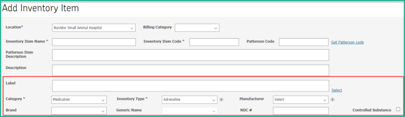 NaVetor Inventory Quick Start