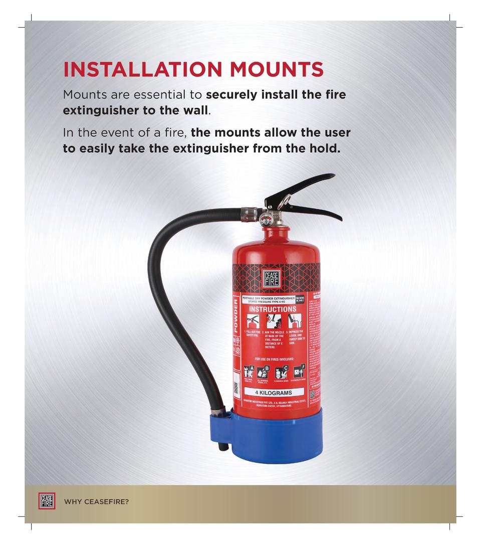 PORTABLE FIRE EXTINGUSIHER