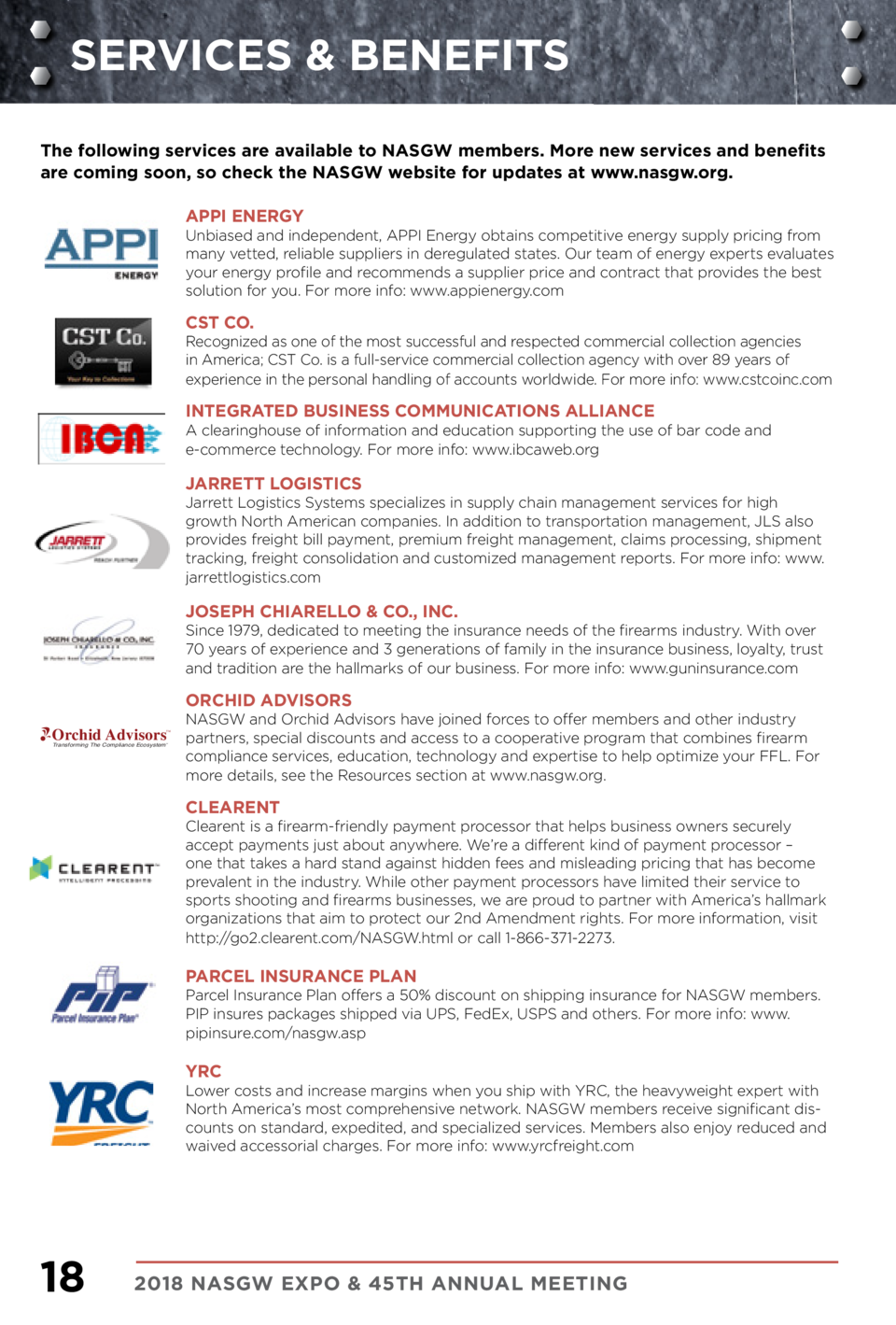Nasgw 2018 Member Directory Simplebooklet Com