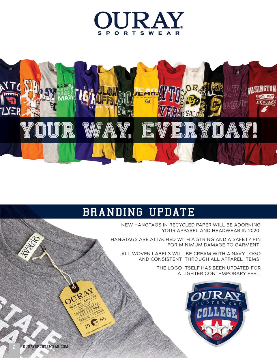 2020 Ouray Sportswear College