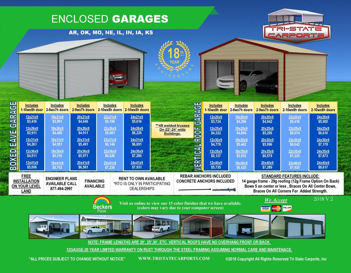 Enclosed Garages 12 24 Simplebooklet Com
