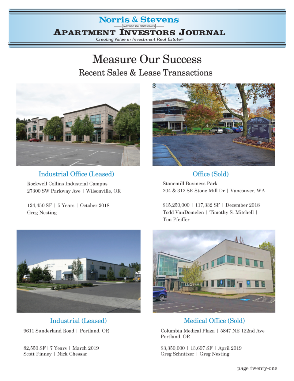 Apartment Investors Journal 2019