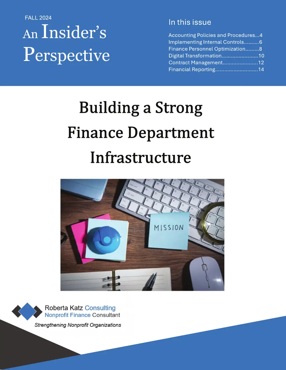 Building a Strong Finance Department Infrastructure : simplebooklet.com