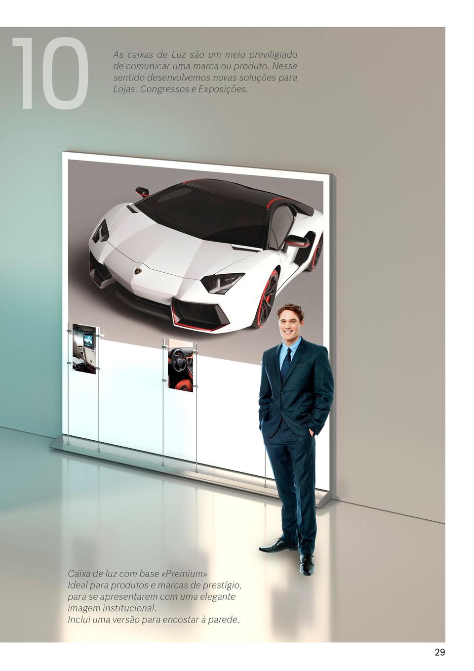 SYS 10  As caixas de Luz s  o um meio previligiado de comunicar uma marca ou produto. Nesse sentido desenvolvemos novas so...