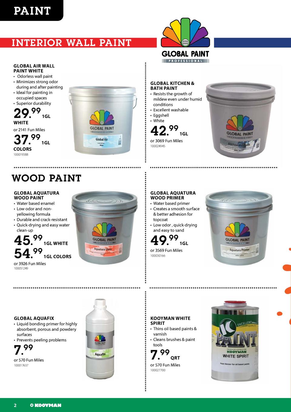 Kooyman Brochure Bonaire 4 April 25 till May 10 2020